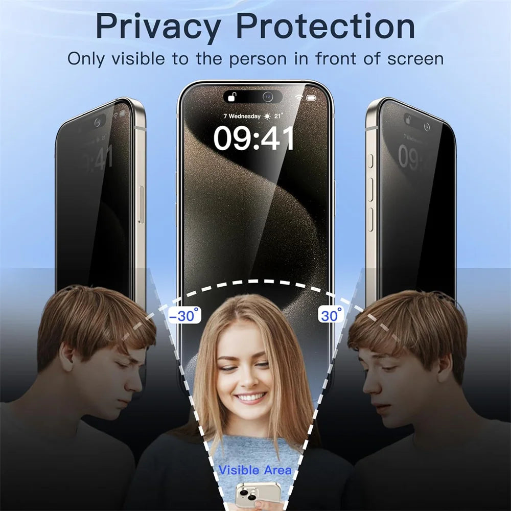 Smart Privacy Protector™ – Anti-kig Skærmbeskytter til iPhone